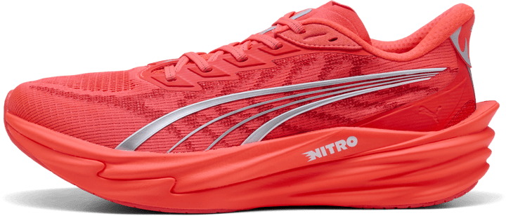 Puma Men's Deviate Nitro 4 Ultra Red-silver Puma