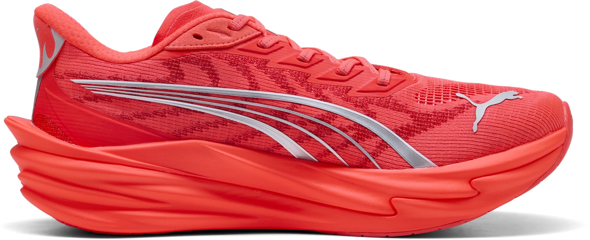 Puma Men's Deviate Nitro 4 Ultra Red-silver