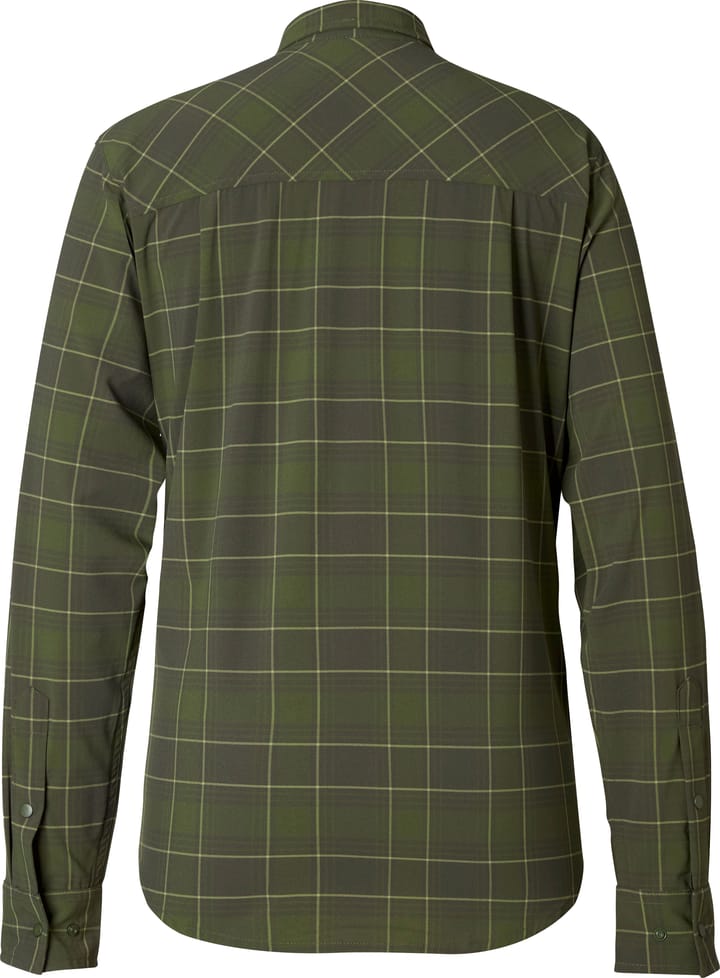 Pinewood Women's Abisko Trekking Longslevve Shirt Moss Green Pinewood