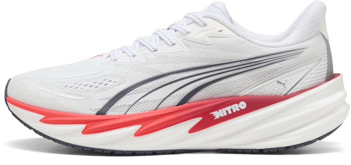 Puma Men's Velocity Nitro 5 White-ultra Red Puma
