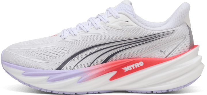 Puma Women's Velocity Nitro 5 White-ultra Red-light Lavender Puma