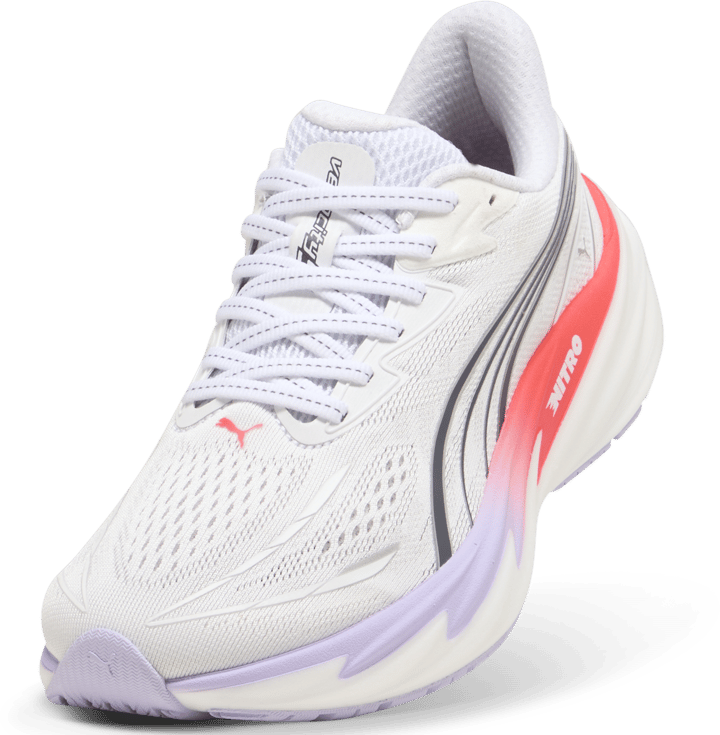 Puma Women's Velocity Nitro 5 White-ultra Red-light Lavender Puma