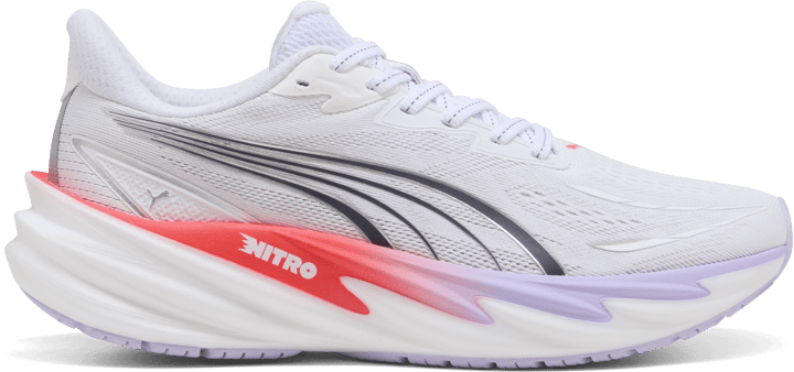 Puma Women's Velocity Nitro 5 White-ultra Red-light Lavender Puma
