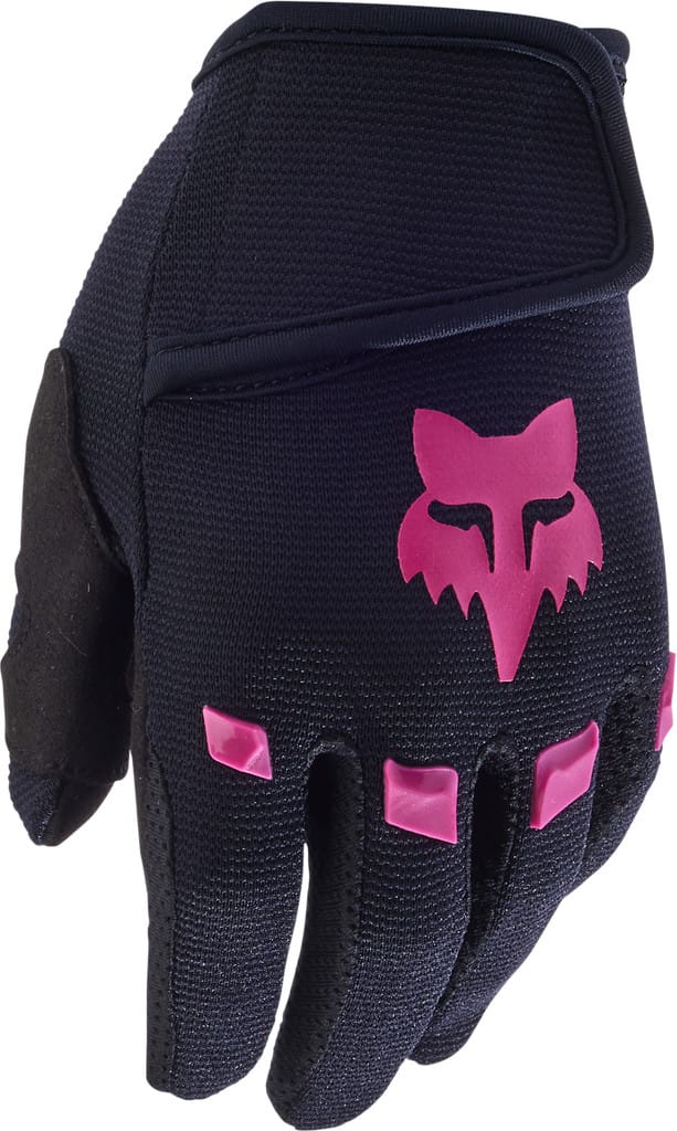 Fox Kids' Dirtpaw Glove Black/pink Fox