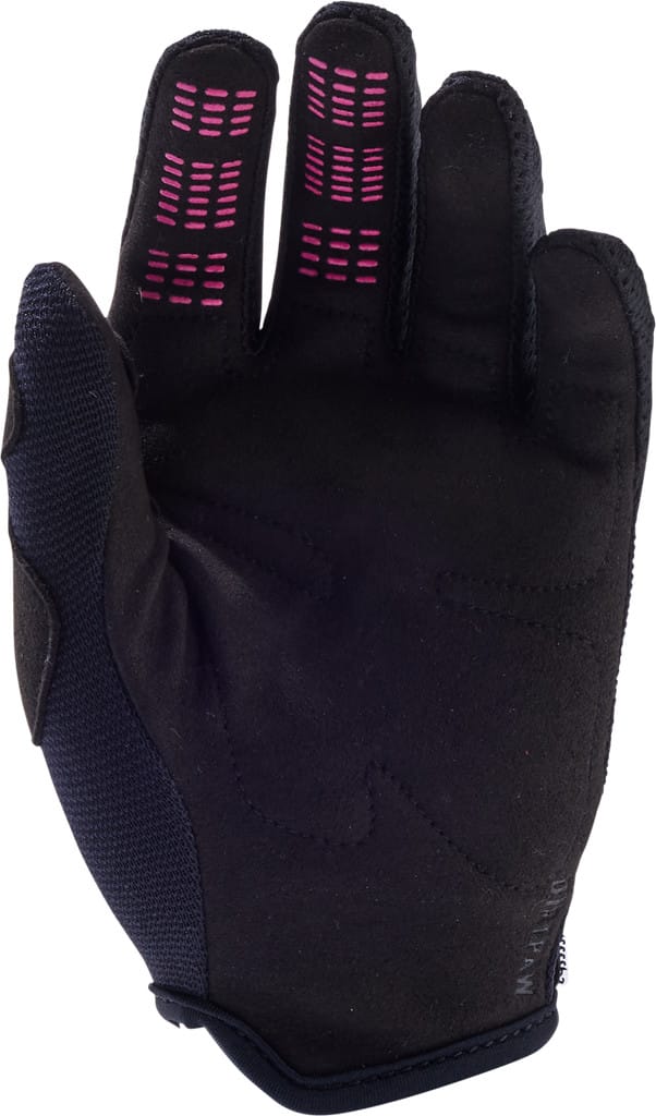 Fox Kids' Dirtpaw Glove Black/pink Fox