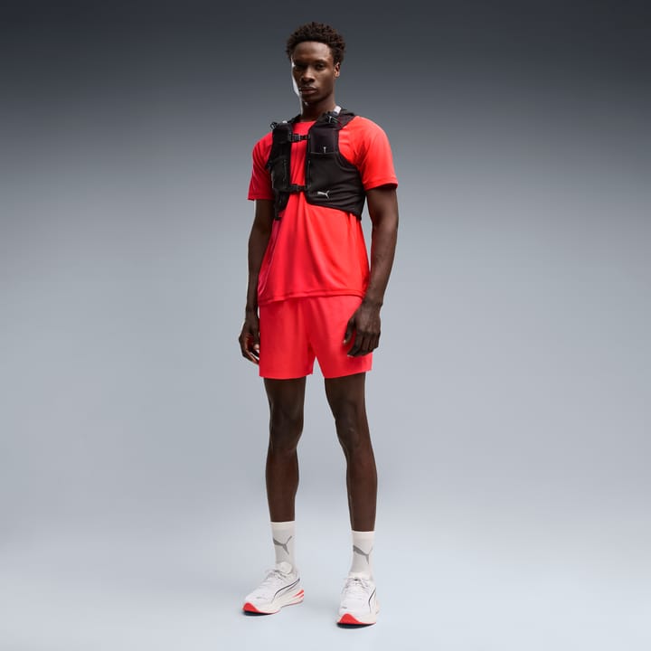 Puma Men's Deviate Pure Nitro White-ultra Red-silver Puma