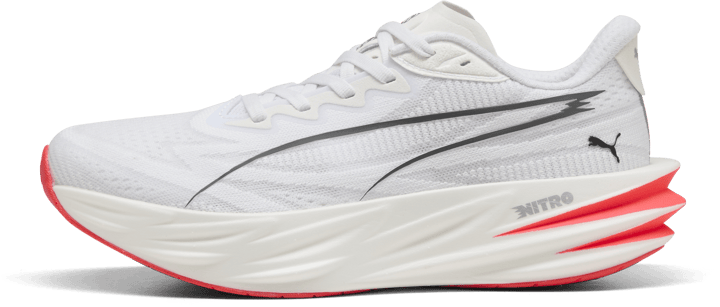 Puma Women's Deviate Pure Nitro White-ultra Red Puma