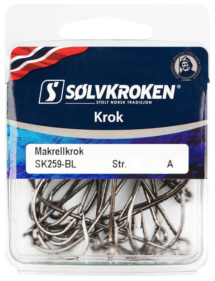 Sølvkroken Sk259Pu-Bl 4/0 A25 Black Sølvkroken