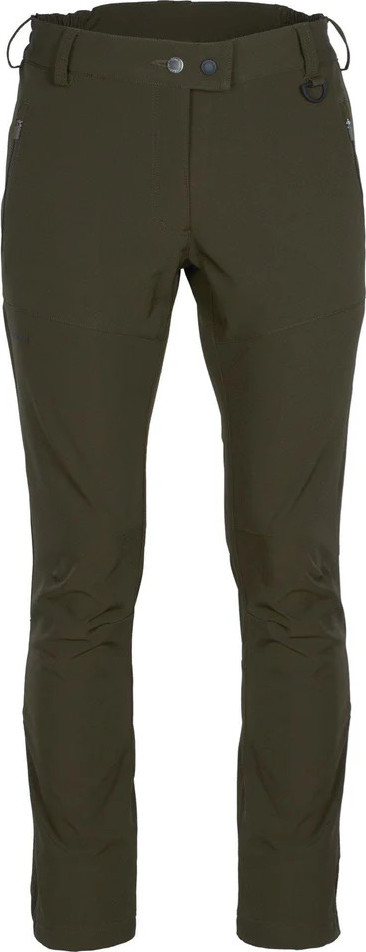 Pinewood Women's Wilda Stretch Shell Pants Moss Green Skalbyxor 38