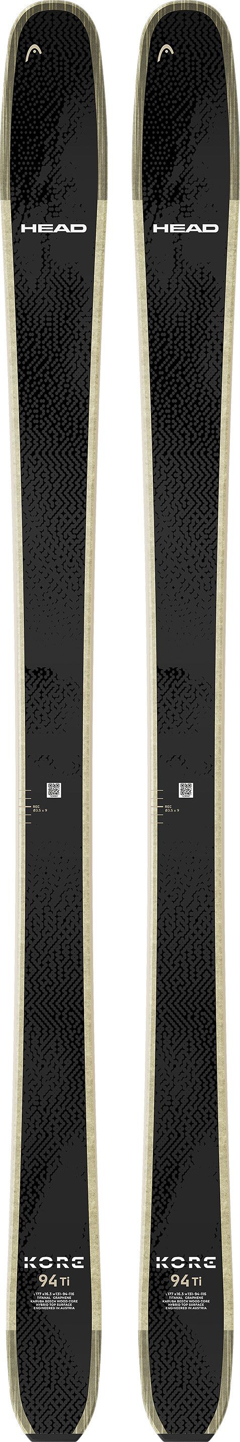 Head Kore 94 Ti Black/beige Head