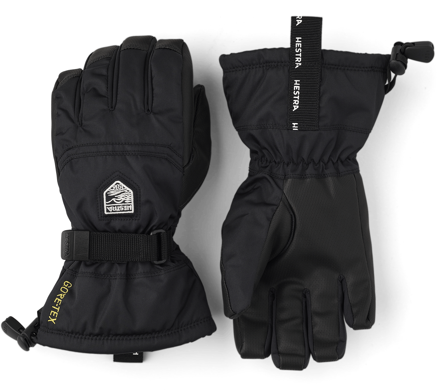 Hestra Juniors' Gore-Tex Gauntlet Black