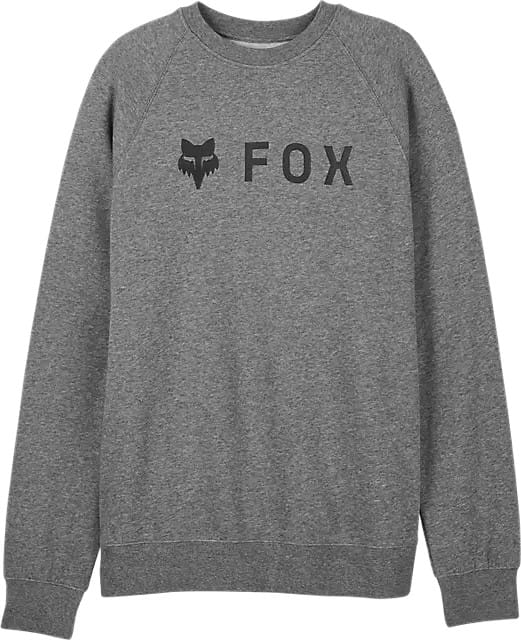 Fox Men's Absolute Fleece Crew Heather Graphite Fox