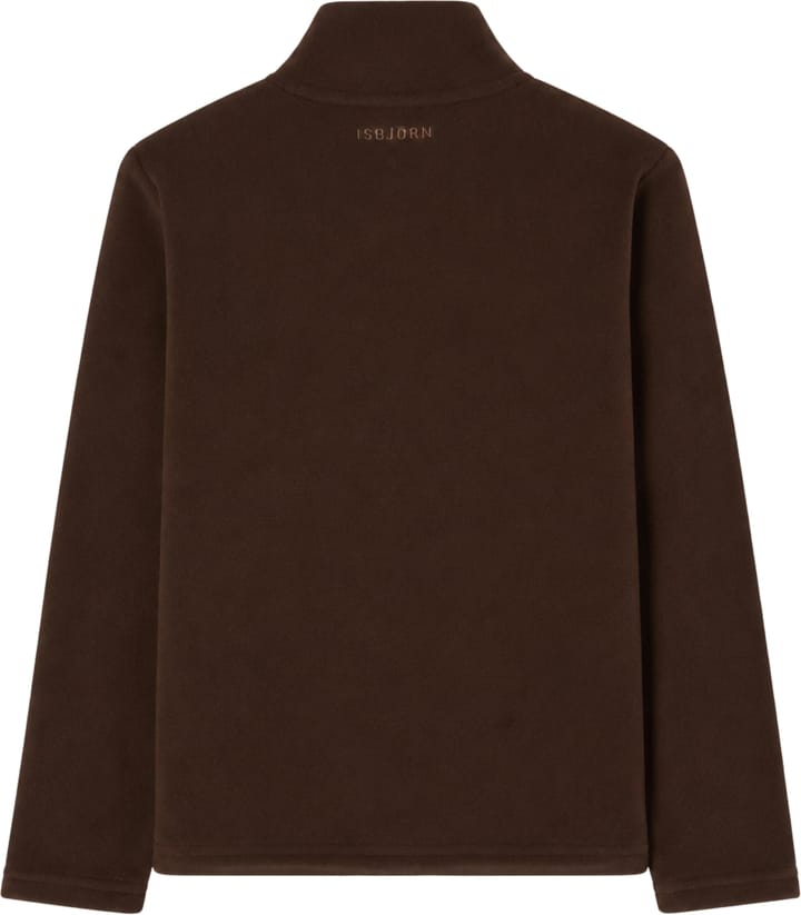 Isbjörn of Sweden Kids' & Teens' Cloud Half Zip Fleece  Chocolate Isbjörn of Sweden