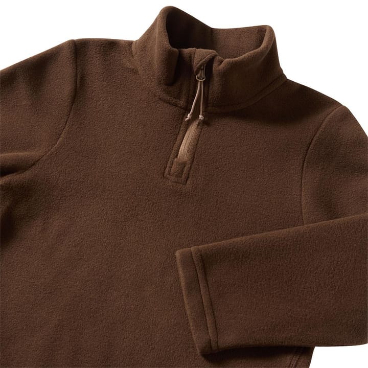 Isbjörn of Sweden Kids' & Teens' Cloud Half Zip Fleece  Chocolate Isbjörn of Sweden