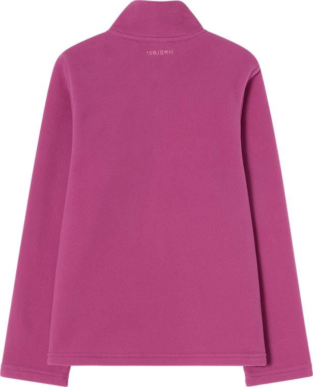 Isbjörn of Sweden Kids' & Teens' Cloud Half Zip Fleece  Wild Rose Isbjörn of Sweden