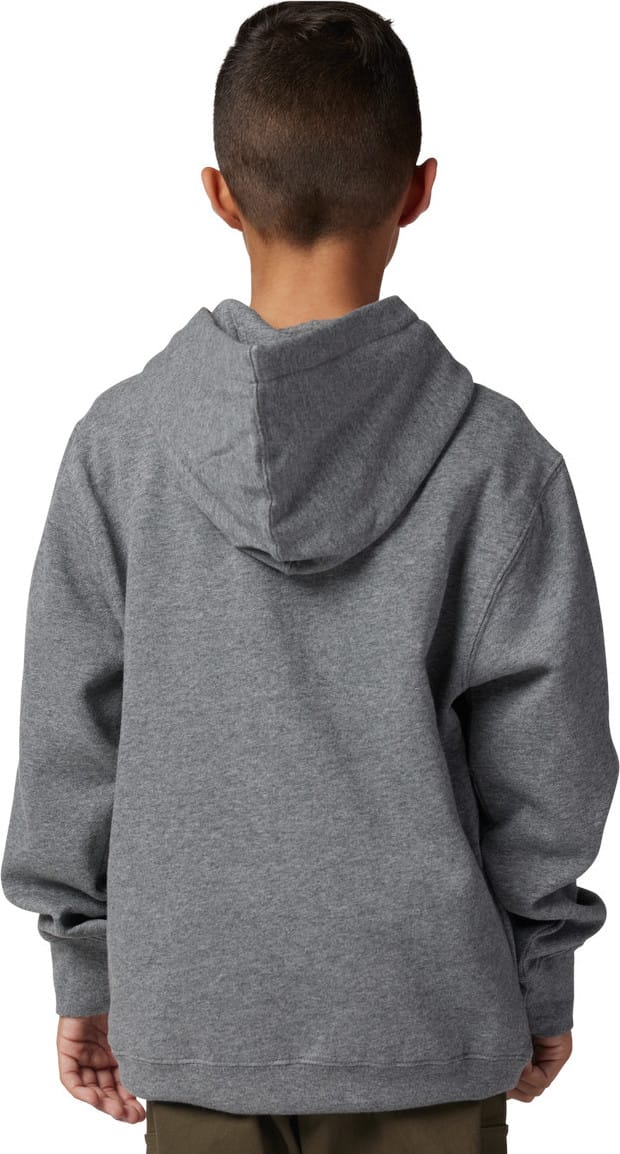 Fox Youth Legacy Fleece Pullover Hoodie Heather Graphite Fox