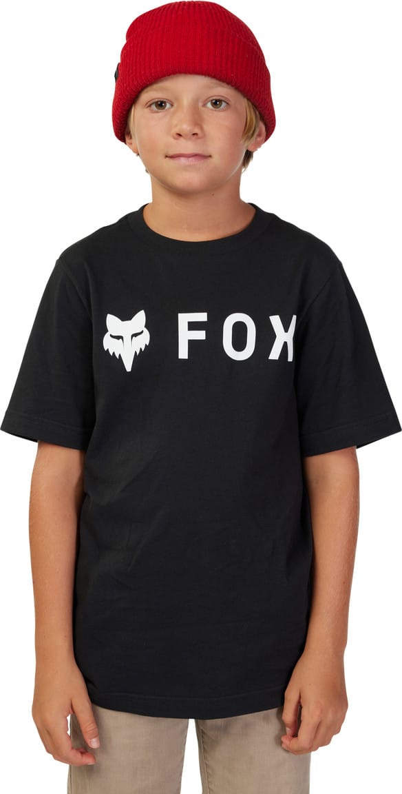 Fox Youth Absolute Shortsleeve Tee Black Fox Fox Youth Absolute Shortsleeve Tee Black Fox