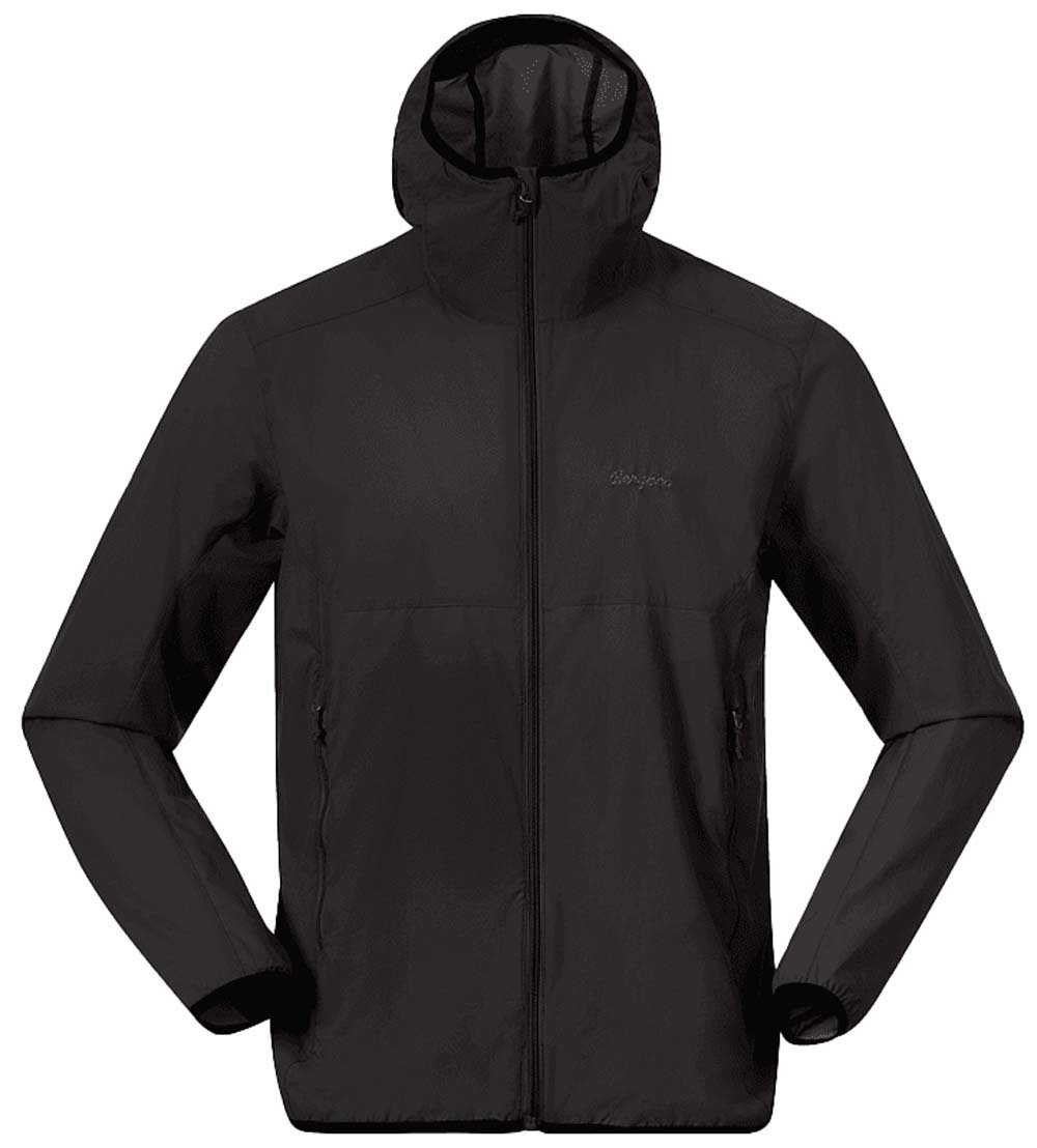 Bergans Men's Vaagaa Windbreaker Jacket Black