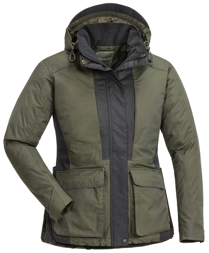 Pinewood Dog Sports 2.0 Jacket Women Mossgreen/Black Pinewood
