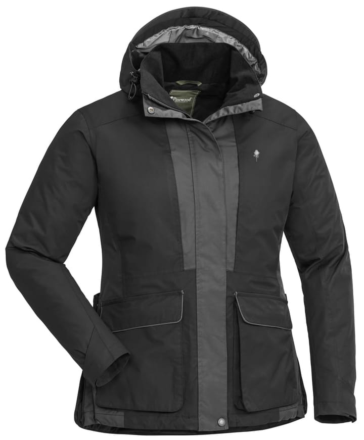 Pinewood Dog Sports 2.0 Jacket Women Black/D.Anthracite Pinewood