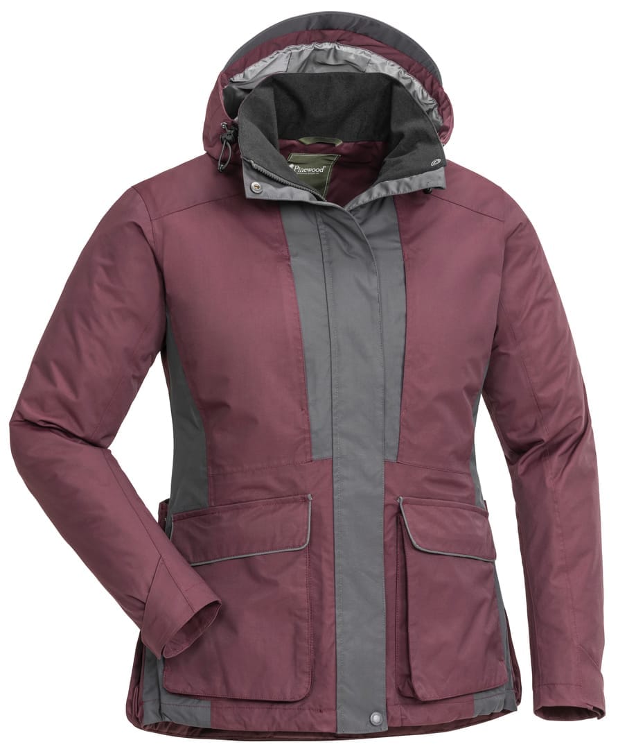 Pinewood Dog Sports 2.0 Jacket Women Plum/D.Anthracite