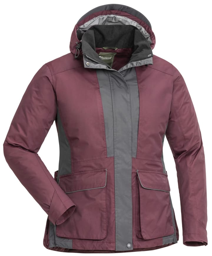 Pinewood Dog Sports 2.0 Jacket Women Plum/D.Anthracite Pinewood