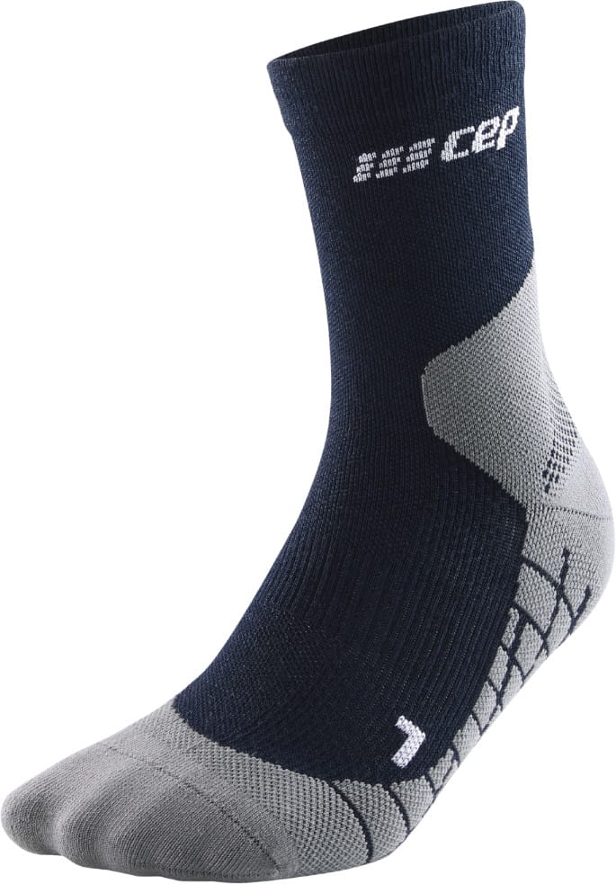CEP Men's Hiking Light Merino Mid Cut Compression Socks Blue CEP