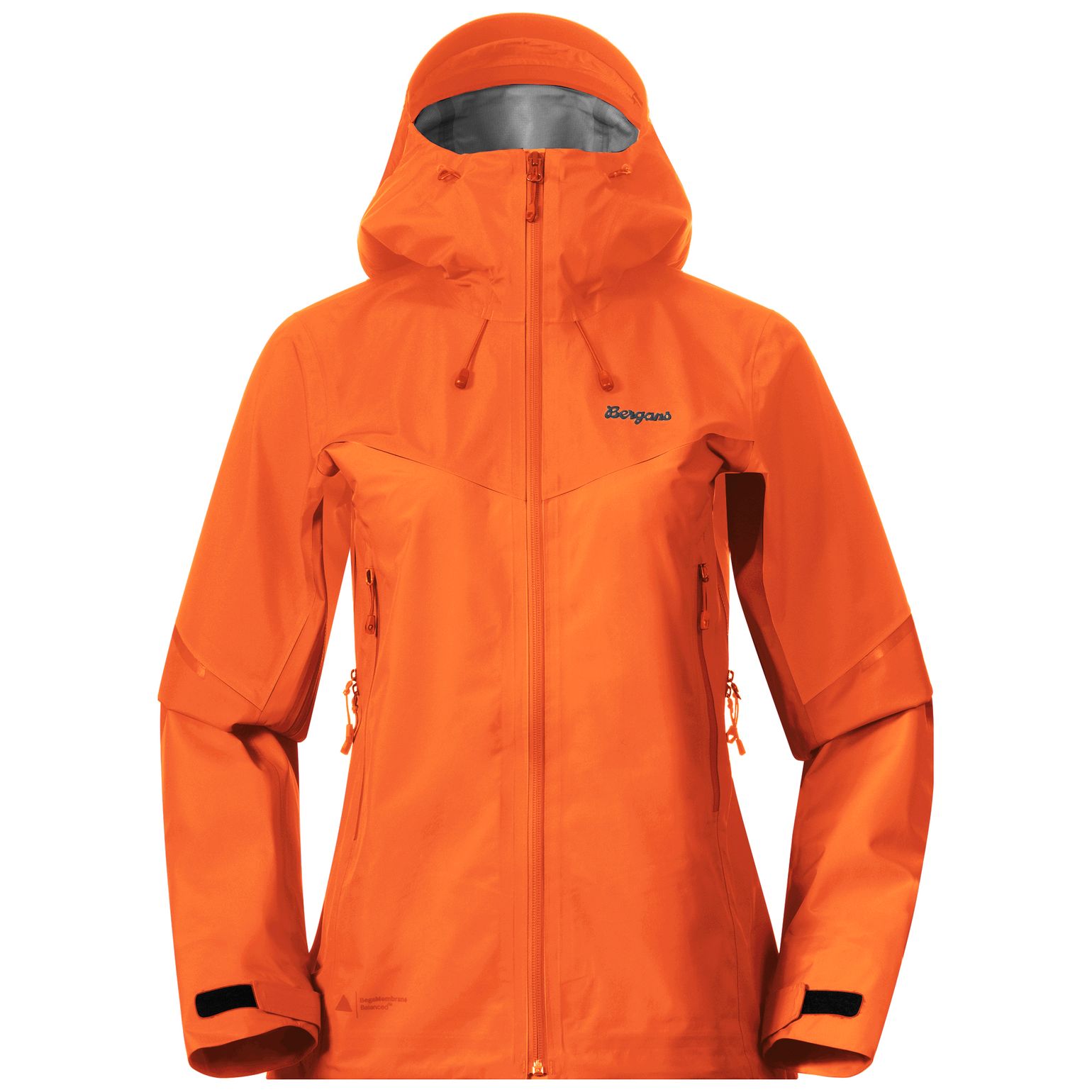 Bergans Women's Rabot Light 3L Shell Jacket Alert Orange