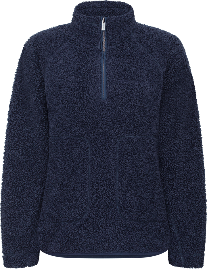 Röhnisch Women's Cloud Pile Anorak Indigo Röhnisch