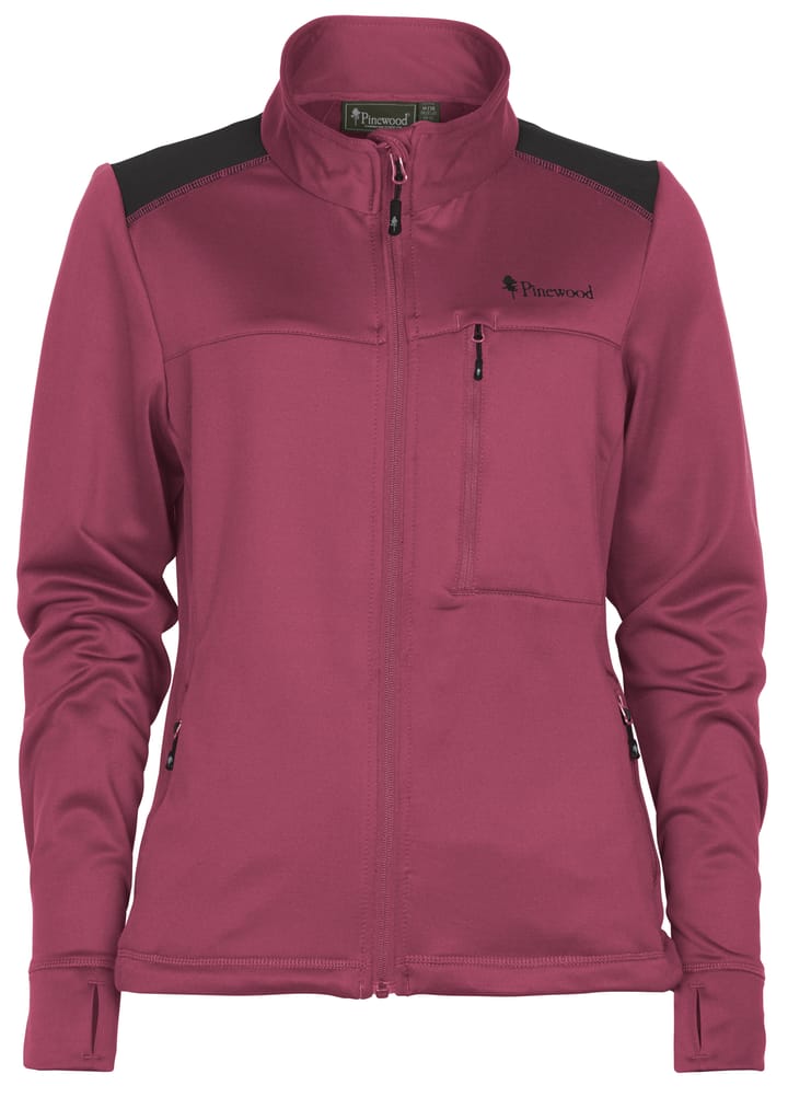 Pinewood Women's Abisko Power Fleece Pink Pinewood