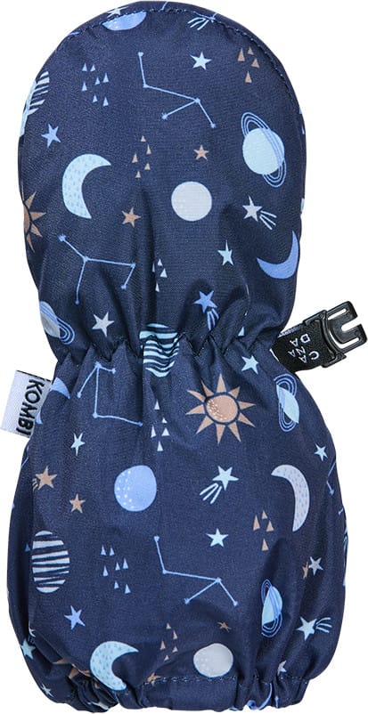 Kombi Kids' Baby Bear Mittens Navy Baby Space Kombi