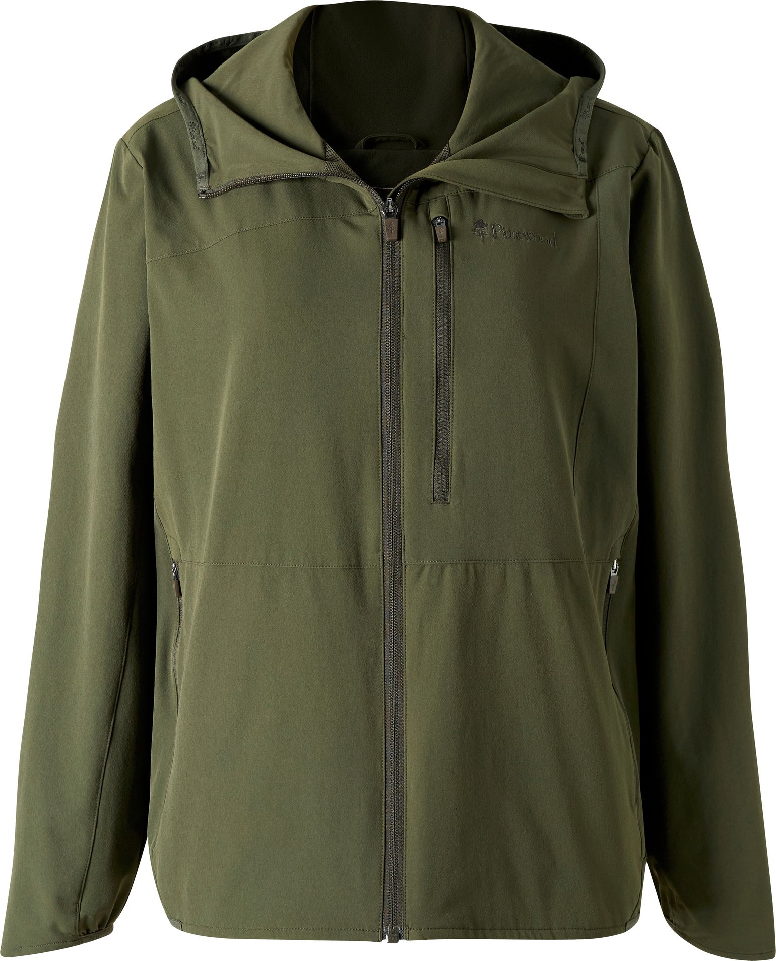 Pinewood Women's Abisko Light Stretch Jacket Mossgreen/mossgreen
