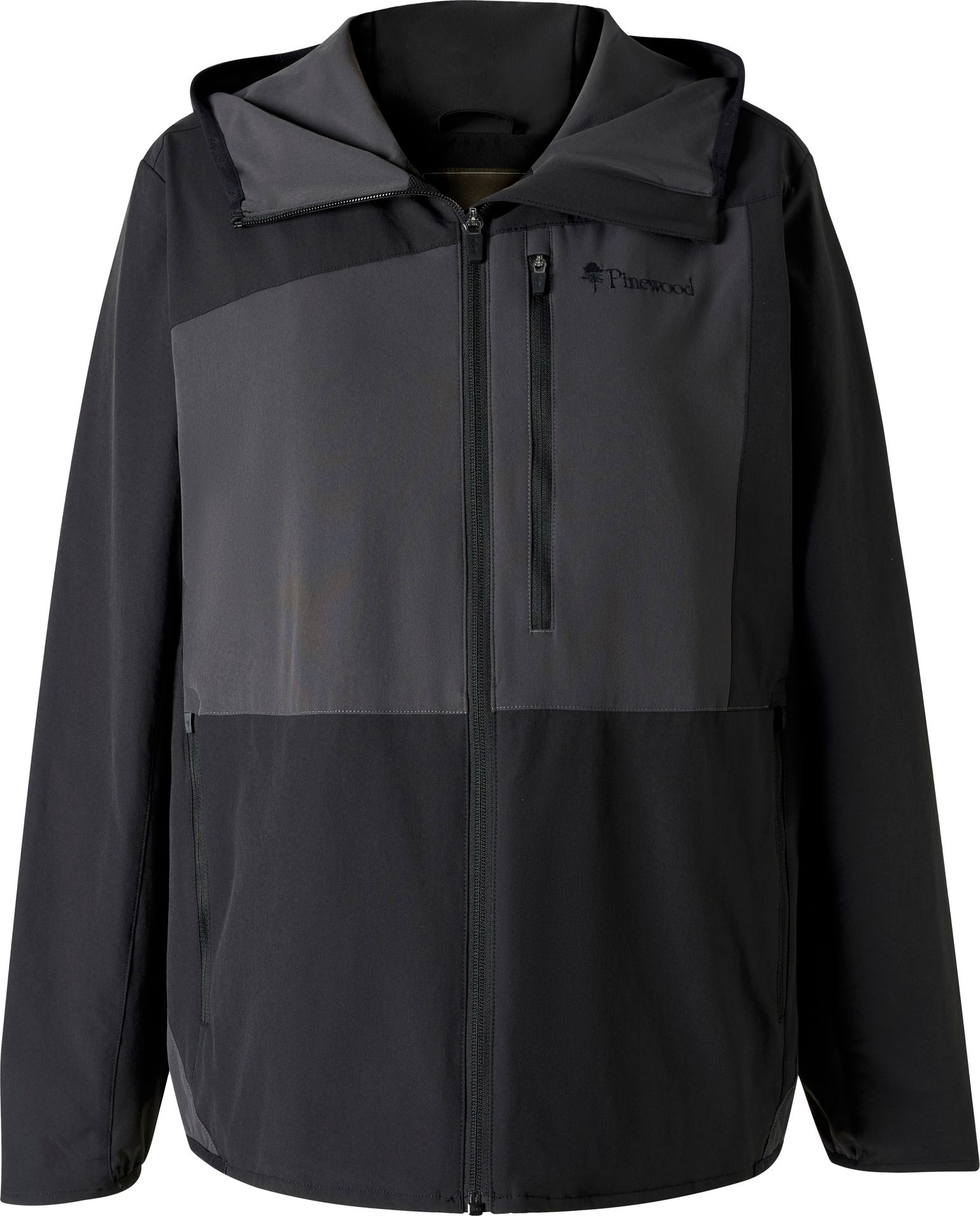 Pinewood Women's Abisko Light Stretch Jacket Black/d.anthracite