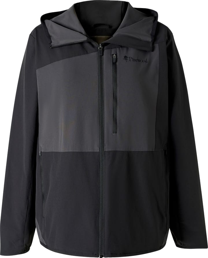 Pinewood Women's Abisko Light Stretch Jacket Black/d.anthracite Pinewood