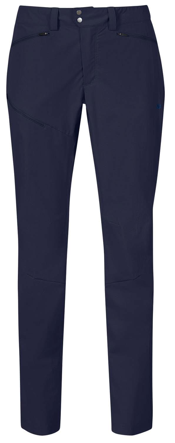 Bergans Women's Rabot Light Softshell Pants Navy Blue