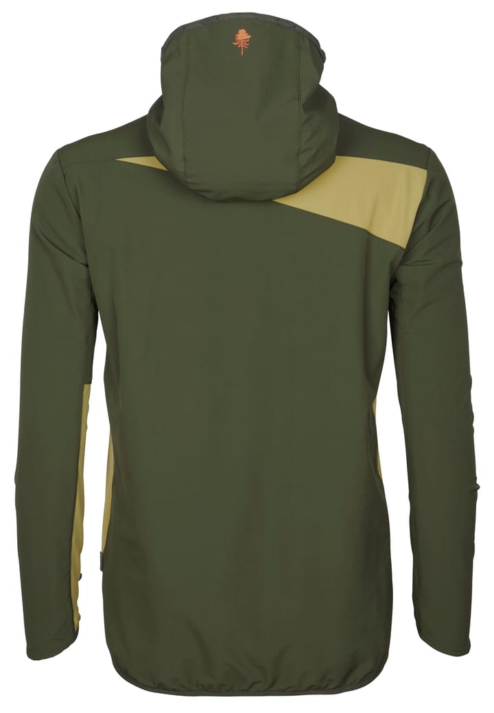 Pinewood Women's Abisko Light Stretch Jacket Goldenhay/Mossgreen Pinewood