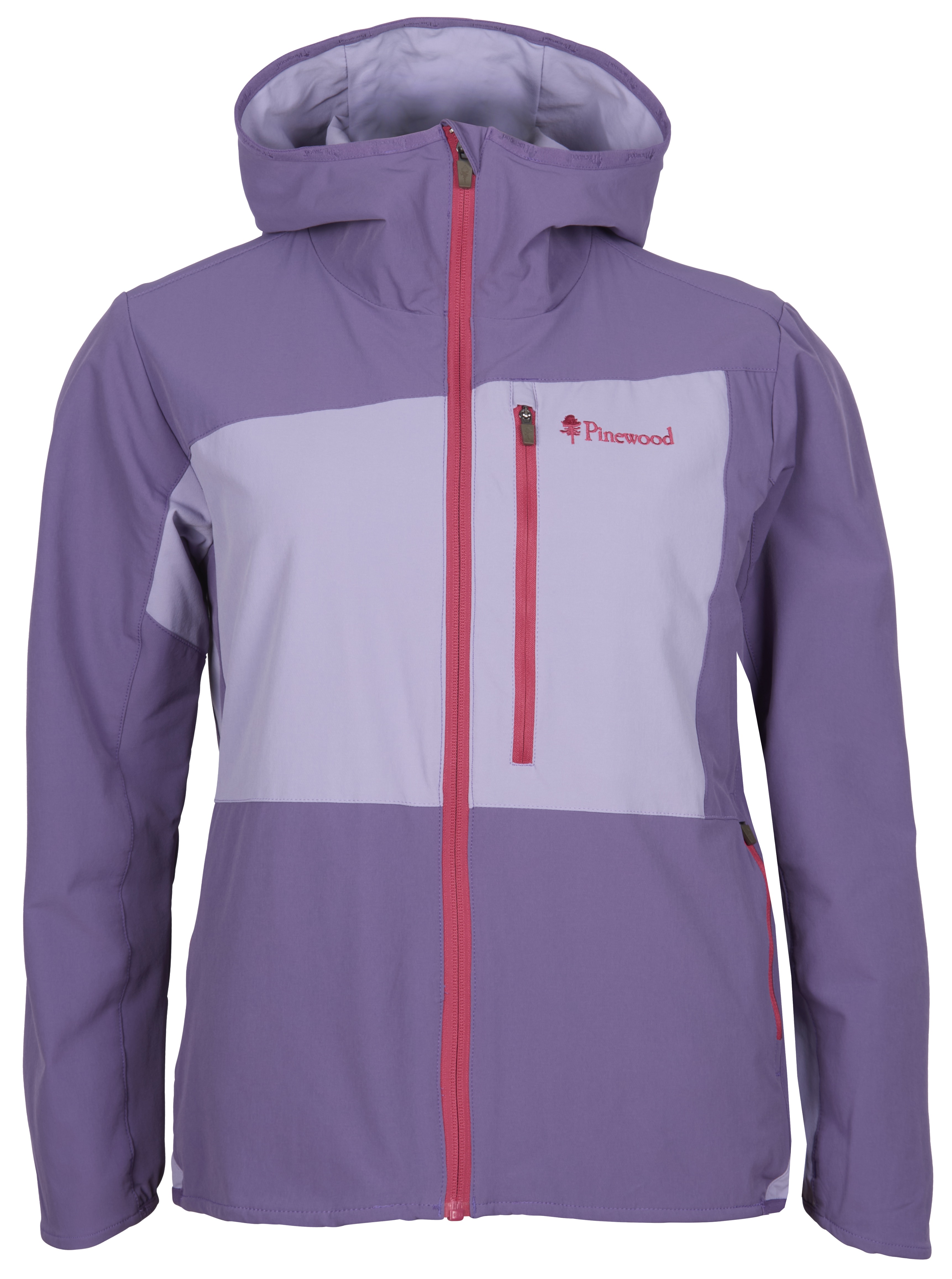 Pinewood Women's Abisko Light Stretch Jacket L.Lilac/Lilac Ovadderade friluftsjackor XL