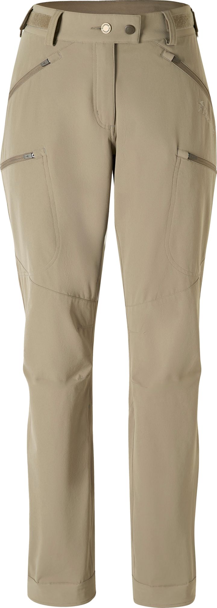 Pinewood Women's Abisko Light Stretch Pants Mole Brown Pinewood