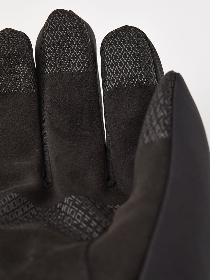 Hestra Czone Contact Glove -5 Finger Black Hestra