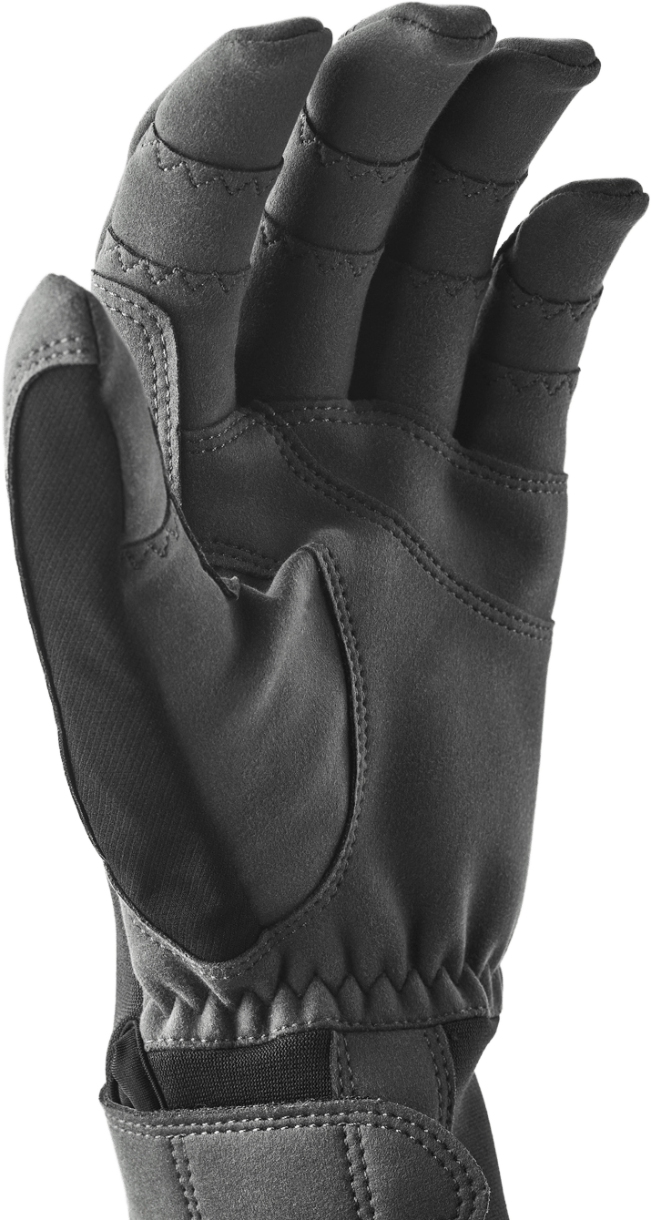 Hestra Ergo Grip Tactility - 5 Finger Black/dark Grey Hestra