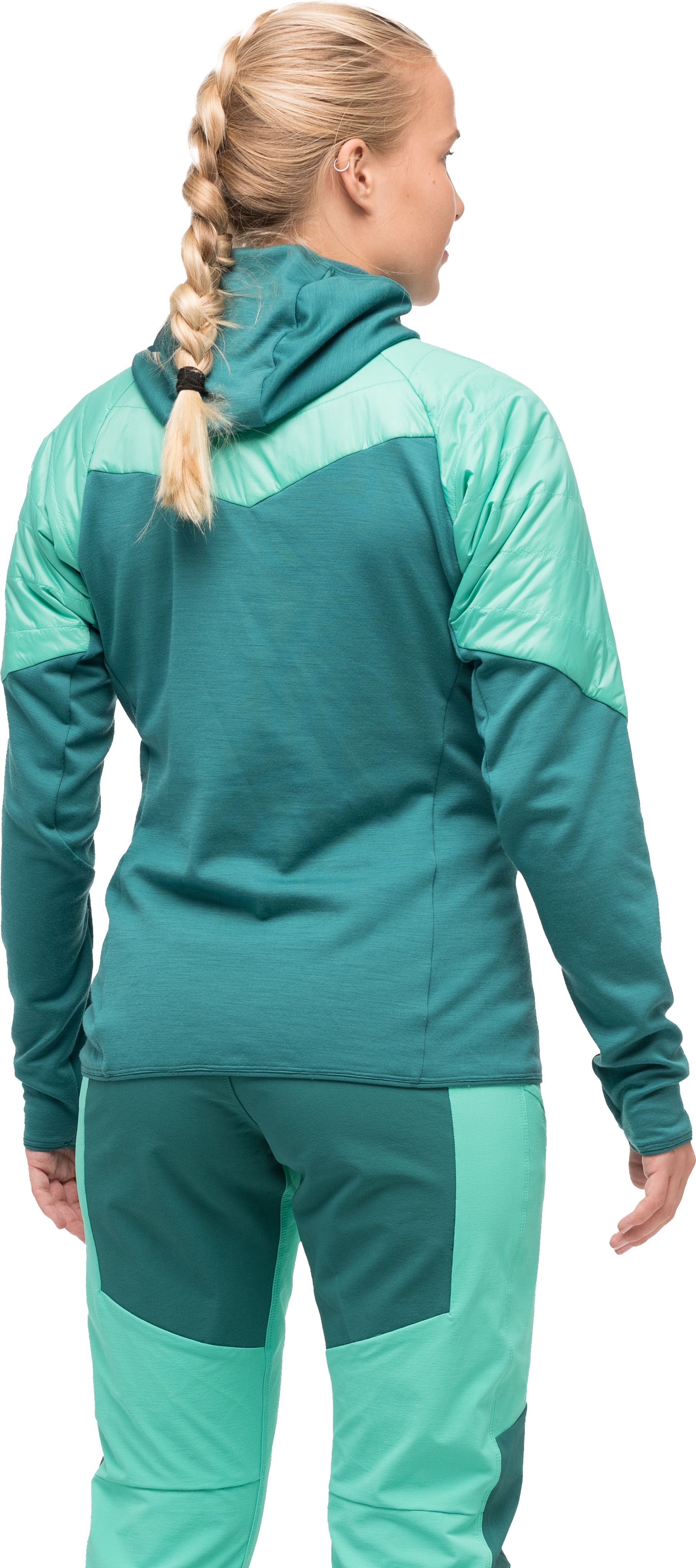 Bergans Women's Tind Light Insulated Jacket Light Malachite Green/Malachite Green