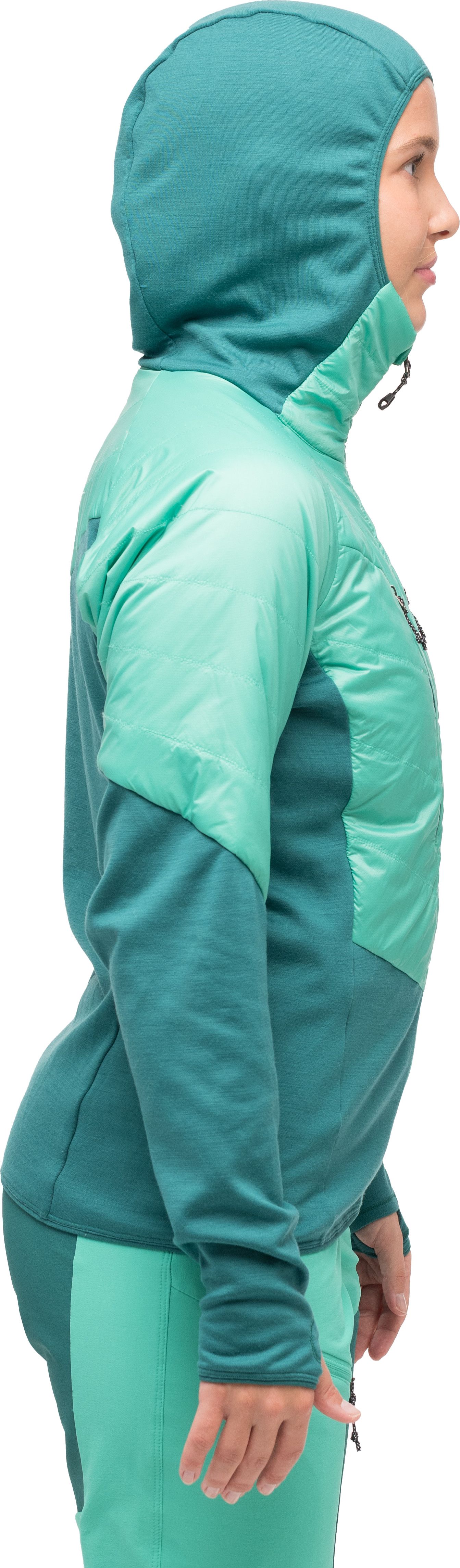 Bergans Women's Tind Light Insulated Jacket Light Malachite Green/Malachite Green