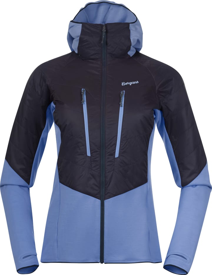Bergans Women's Tind Light Insulated Jacket  Navy Blue/Blueberry Milk Bergans