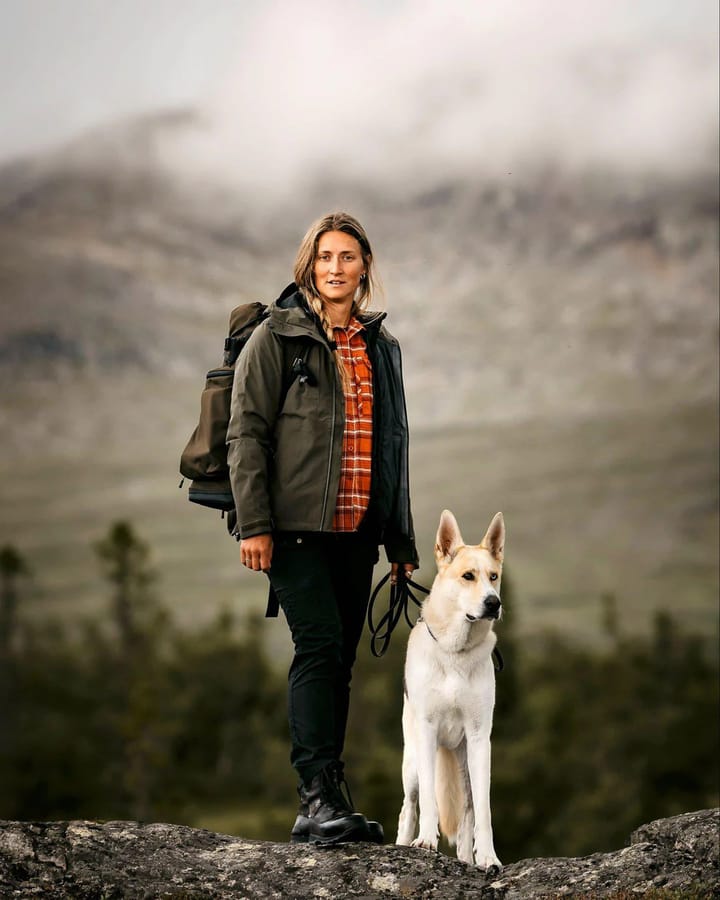 Pinewood Women's Abiskohiking Flannel Shirt Burned Orange Pinewood Pinewood Women's Abiskohiking Flannel Shirt Burned Orange Pinewood