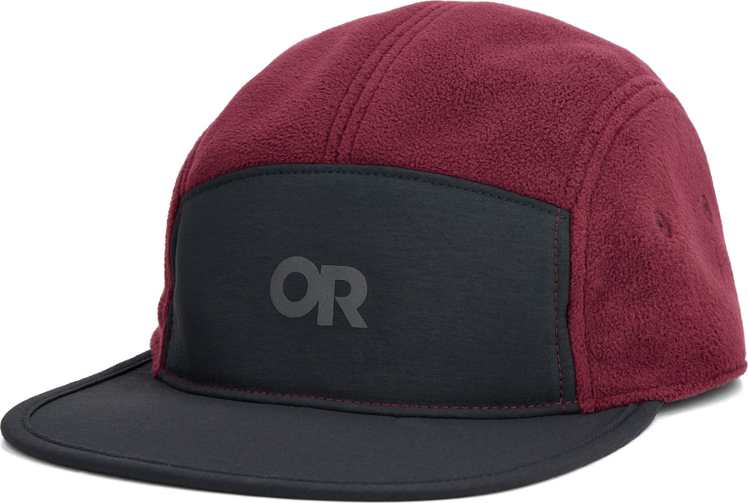 Outdoor Research Men's Howling Wind 5-P Cap Winterberry/blk
