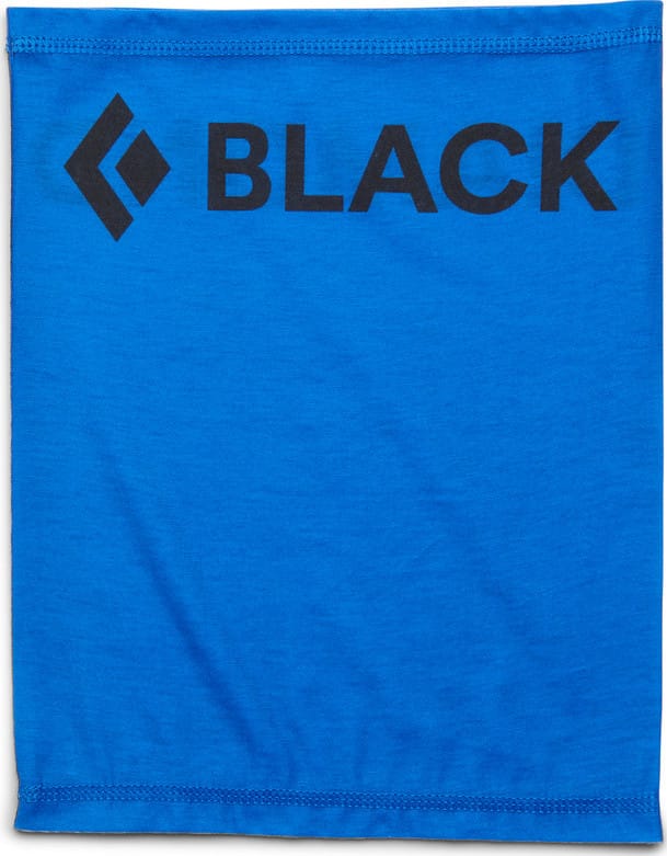 Black Diamond BD Neck Gaiter Drifter Blue Wordmark