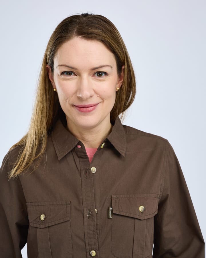 Pinewood Women's InsectSafe Poplin L/S Shirt Dark Olive Pinewood