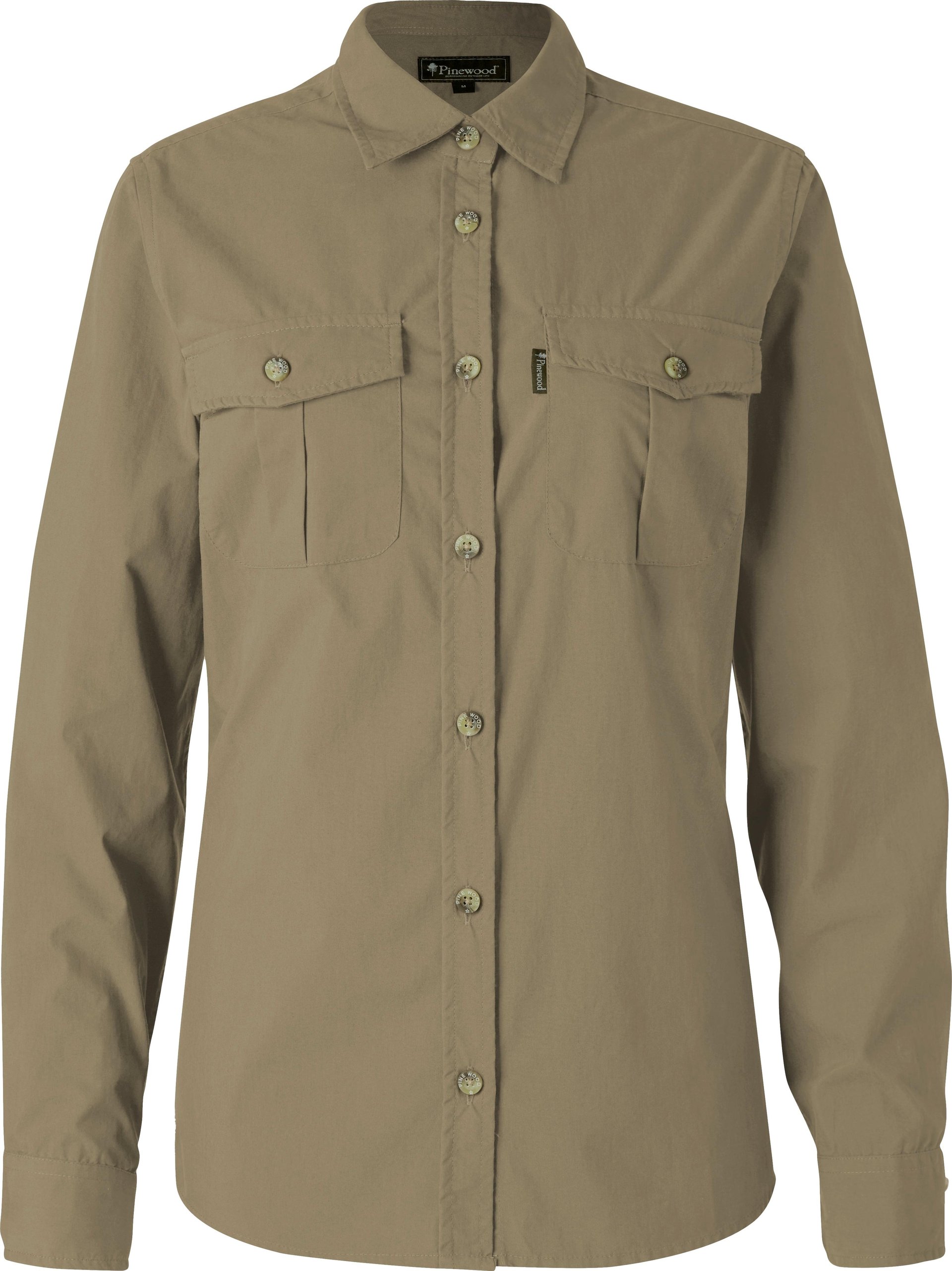 Pinewood Women's InsectSafe Poplin L/S Shirt skjortor & blusar