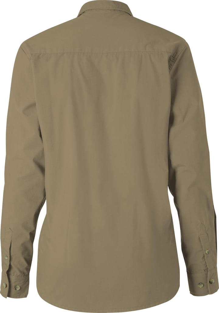 Pinewood Women's InsectSafe Poplin L/S Shirt Sandstone Pinewood