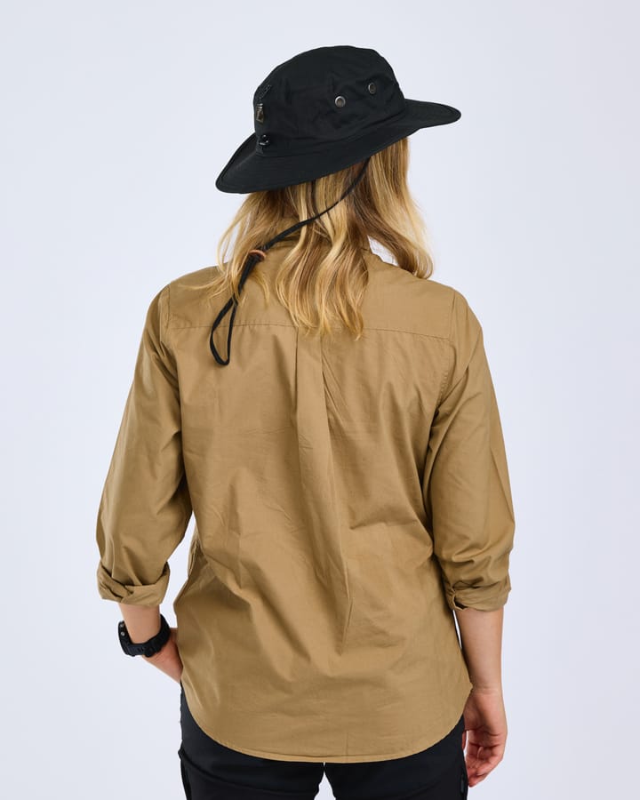 Pinewood Women's InsectSafe Poplin L/S Shirt Sandstone Pinewood